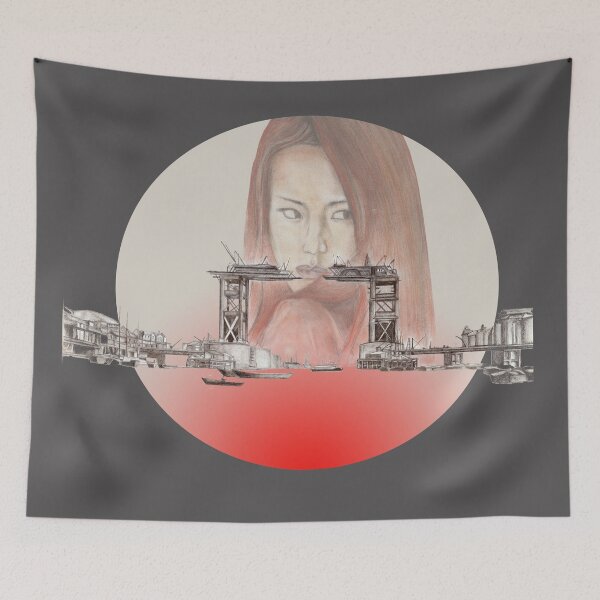 Item preview, Golden bridge. designed and sold by Galeriajazzstore Tienda de autor..