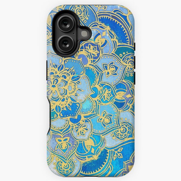 Aperçu de l'œuvre Mandalas en saphir bleu (demande du client) créée et vendue par micklyn.