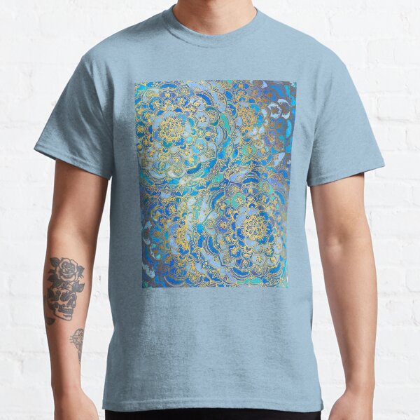 Blue Sapphire Mandalas (Customer Request) Classic T-Shirt