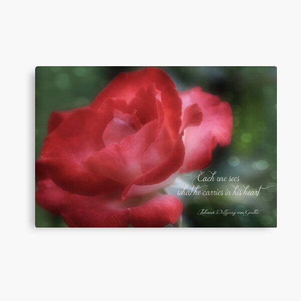See With Your Heart Canvas Print