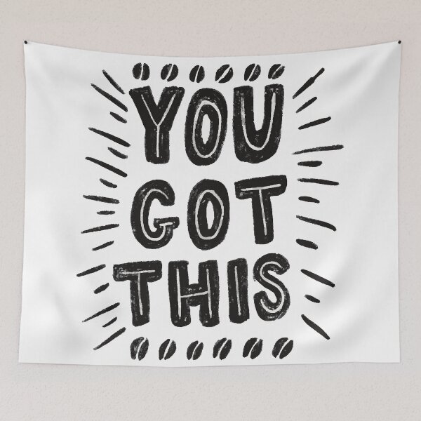 Item preview, You got this coffee Typography designed and sold by javes93.
