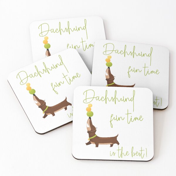 Item preview, Fun Time Dachshund designed and sold by StubbornWiener.