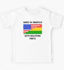 Made In American With Bolivian Parts Kids Tee