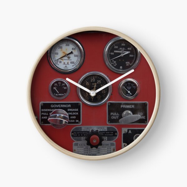 Item preview, Vintage Fire Truck Gauges designed and sold by KWAPhoto.