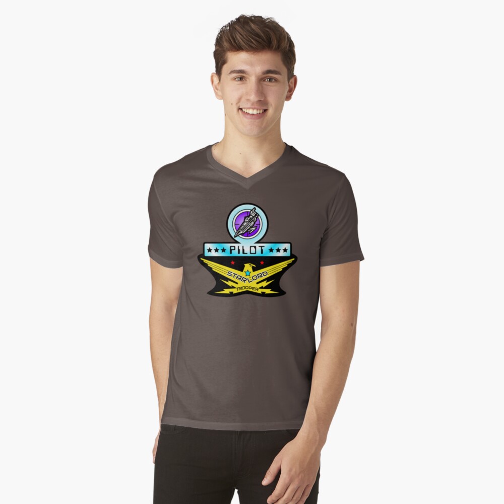 Item preview, V-Neck T-Shirt designed and sold by squinter-mac.