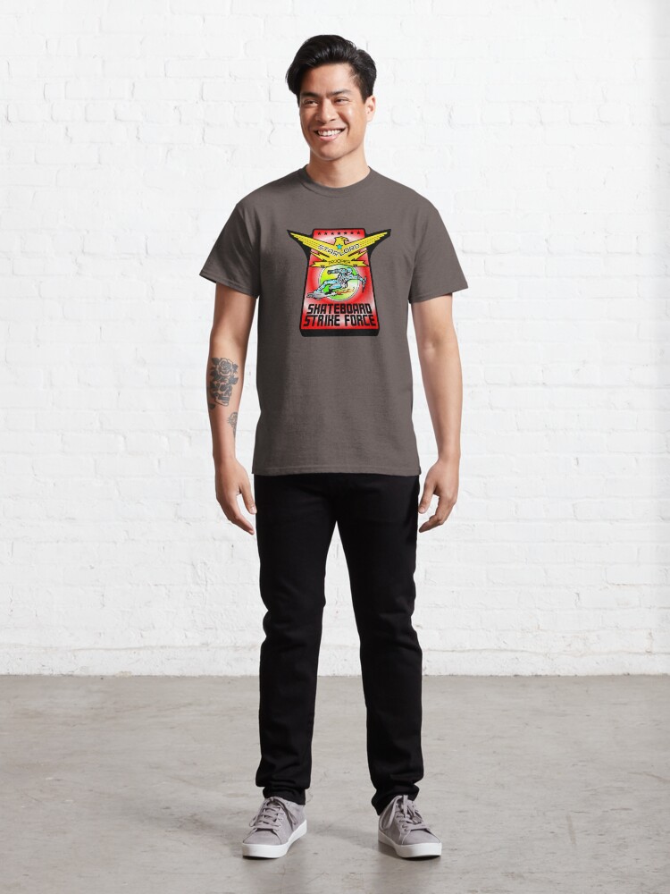Alternate view of Skateboard Strike Force Trooper Classic T-Shirt