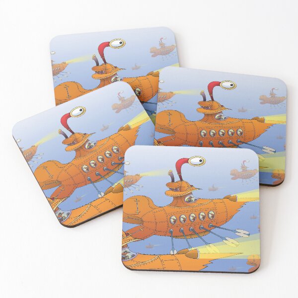 Item preview, Captain Krill Flotilla Art Childrens Room Decor designed and sold by Stephen Chambers / The Pop Art Factory.