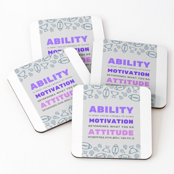 Item preview, Motivation Ability Attitude designed and sold by Delicarte.