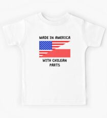 Made In American With Chilean Parts Kids Tee