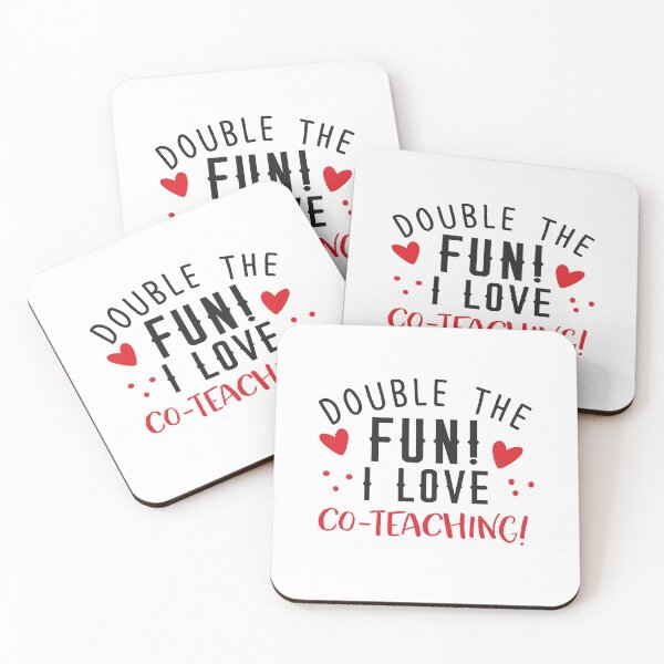 Item preview, DOUBLE THE FUN! I love co-teaching! designed and sold by jazzydevil.