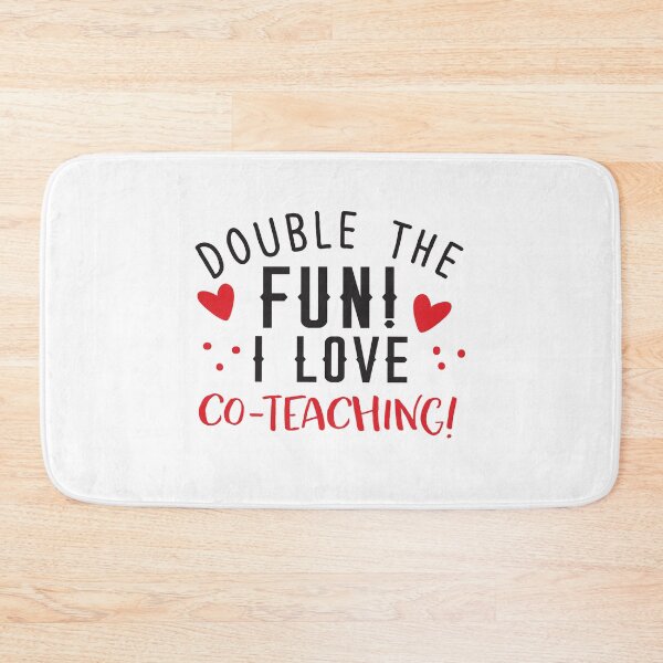 Item preview, DOUBLE THE FUN! I love co-teaching! designed and sold by jazzydevil.