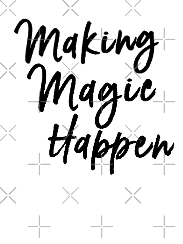 Making Magic Happen Funny Girls Teenagers Gym Workout Gifts For Her Baby One Piece By Degrijzeoutfit Redbubble