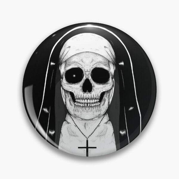 Item preview, Dark Art Skeleton Nun designed and sold by Kay Black.