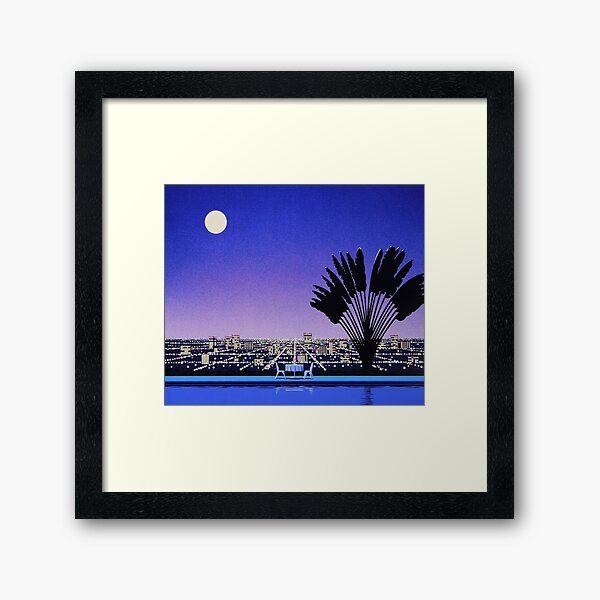 Hiroshi Nagai Impression encadrée