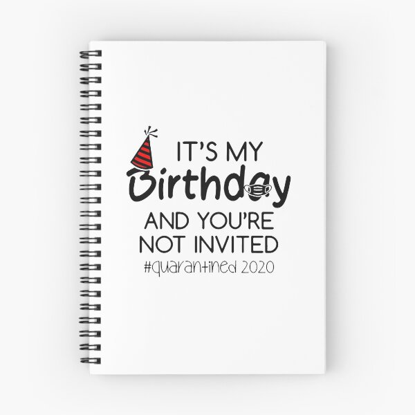 Item preview, Quarantine - It’s My Birthday And   Quarantined Face Mask designed and sold by Funny Tee.