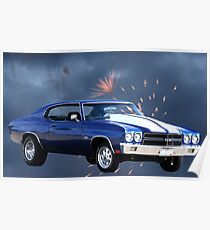 1972 Chevelle SS - Ultimate Musclecar Poster