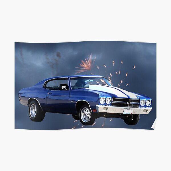 1972 Chevelle SS - Ultimate Musclecar Poster