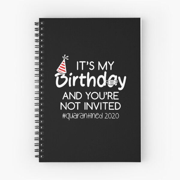 Item preview, Quarantine - It’s My Birthday And You’re Face Mask designed and sold by Funny Tee.