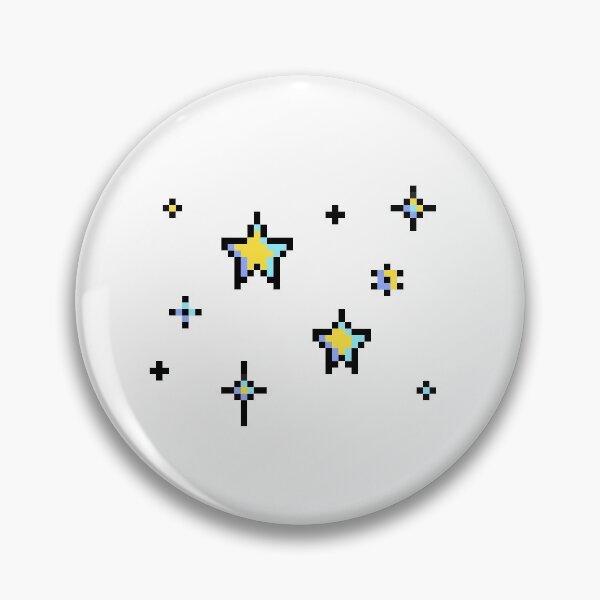 Item preview, retro pixel 8-bit stars designed and sold by finniel.