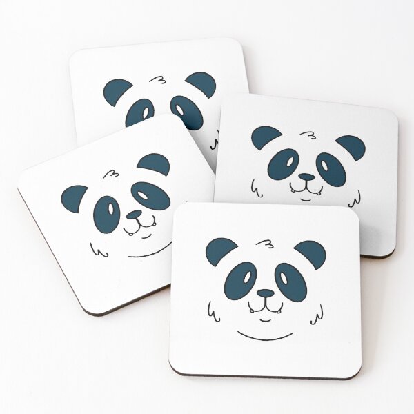 Item preview, Panda head, panda face designed and sold by DerSenat.