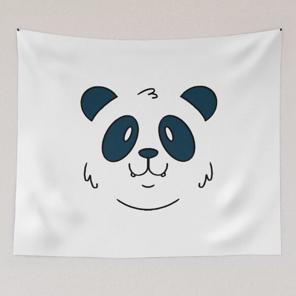 Item preview, Panda head, panda face designed and sold by DerSenat.
