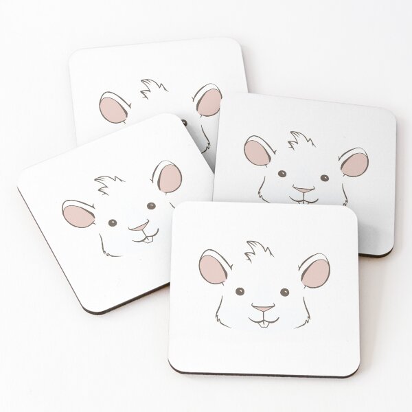 Item preview, Guinea pig head, hamster face designed and sold by DerSenat.