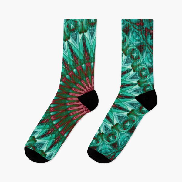 Item preview, Mandala in green and pink tones designed and sold by JBlaminsky.