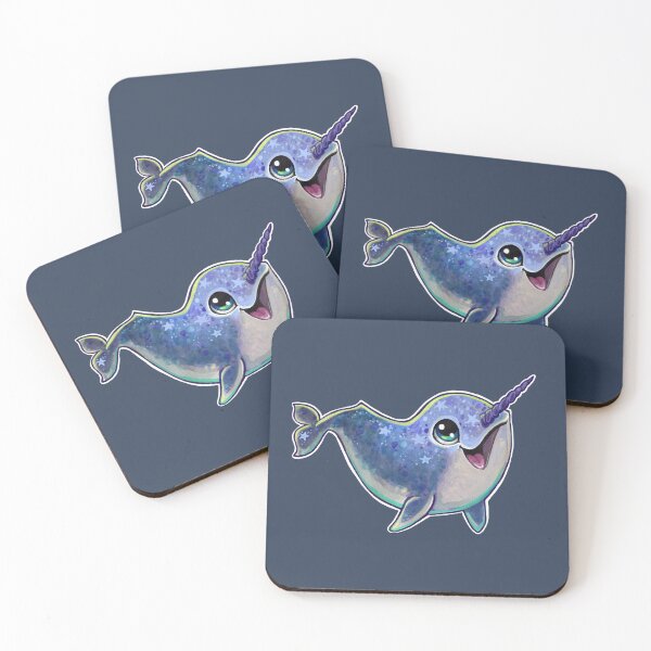 Item preview, Galaxy Narwhal  designed and sold by ArtOfBianca.
