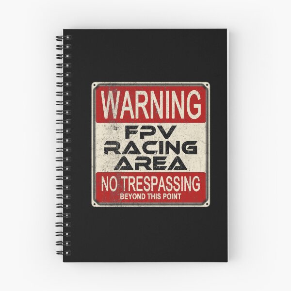 Item preview, FPV Racing Area - No Trespassing designed and sold by Shirtrick.