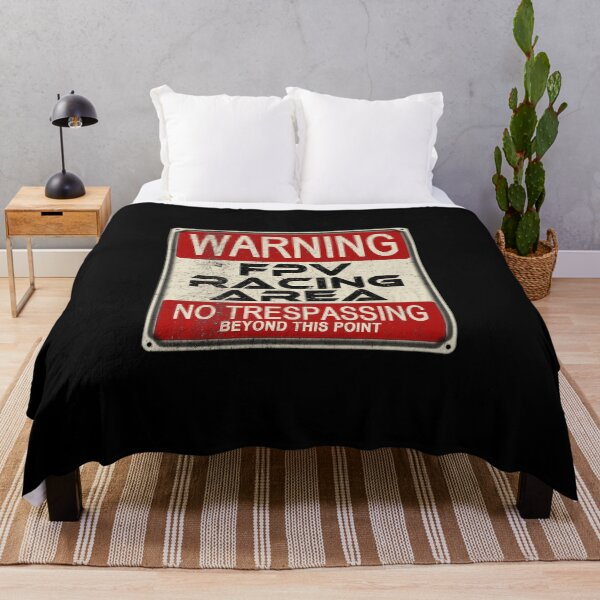 Item preview, FPV Racing Area - No Trespassing designed and sold by Shirtrick.
