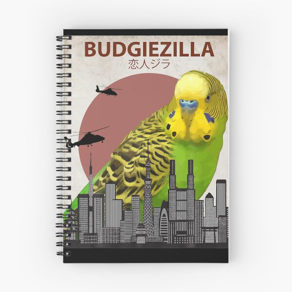 Item preview, Budgiezilla Budgie  designed and sold by babyvn04.