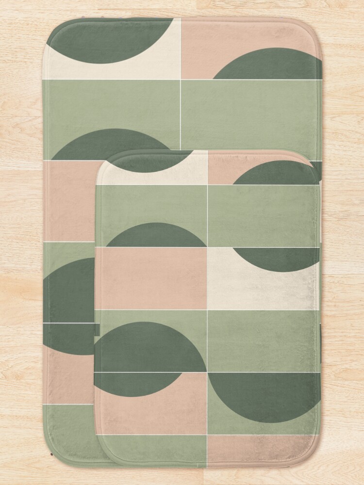 Alternate view of Garden Tiles 02 Bath Mat