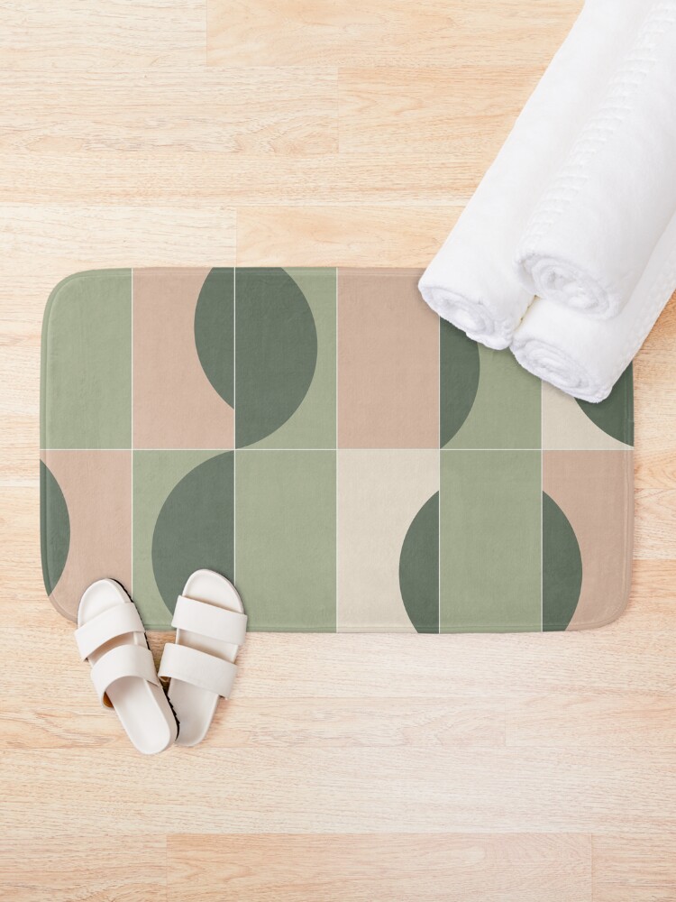Alternate view of Garden Tiles 02 Bath Mat