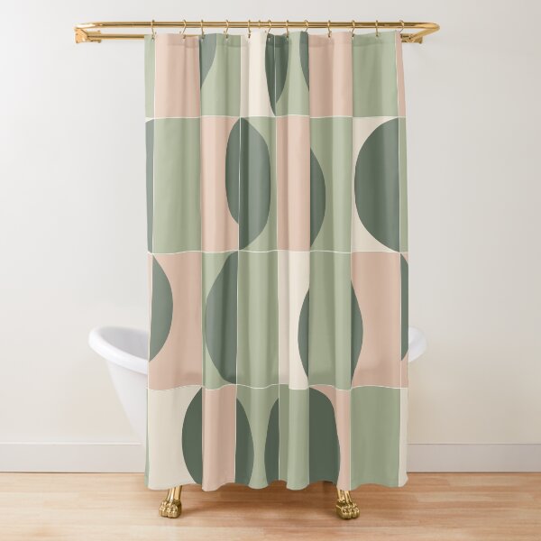 Garden Tiles 02 Shower Curtain