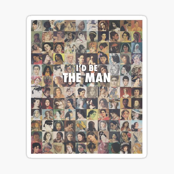 Item preview, The Man: Women and Girls of Art History designed and sold by mollymcgillis.