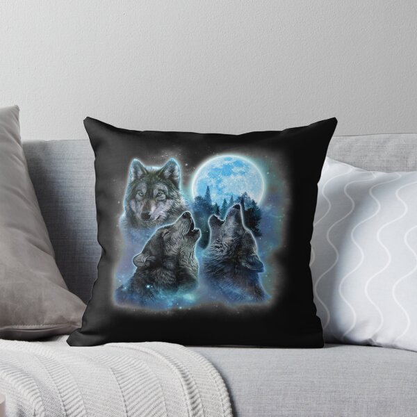 Item preview, Three Wolves and Moon designed and sold by babyvn04.