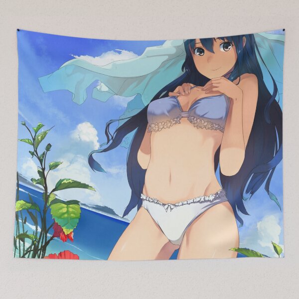 Item preview, Beach anime girl designed and sold by Reynoka.