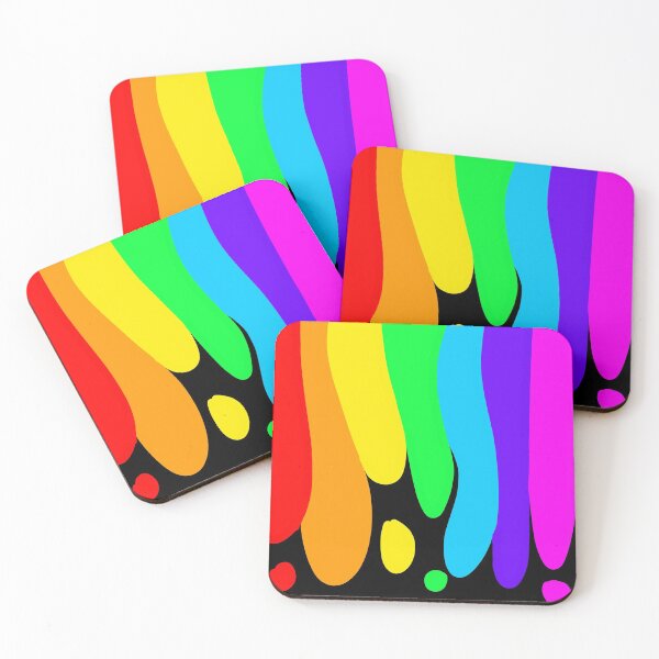 Item preview, Rainbow drips  designed and sold by Melanie Jeyakkumar.