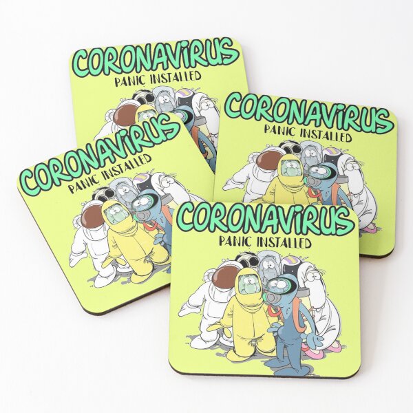 Item preview, coronavirus: panic installed designed and sold by chahdoud.