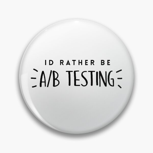 Item preview, ID Rather be A / B Testing designed and sold by Inspire Creativity.
