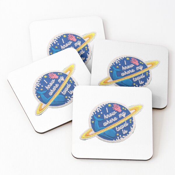 Item preview, I Know Where My Towel Is Sticker designed and sold by designolo.