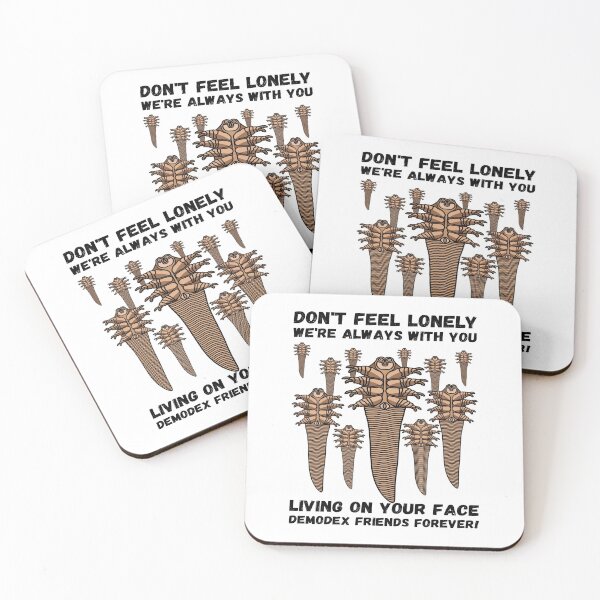 Item preview, Demodex Bugs Science Geek Biology Mites Skincare Joke Gift designed and sold by MerchStudy.