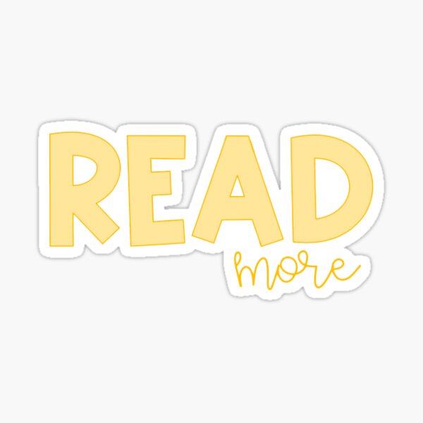 Artikel-Vorschau von READ MORE, designt und verkauft von Emma in Elementary.