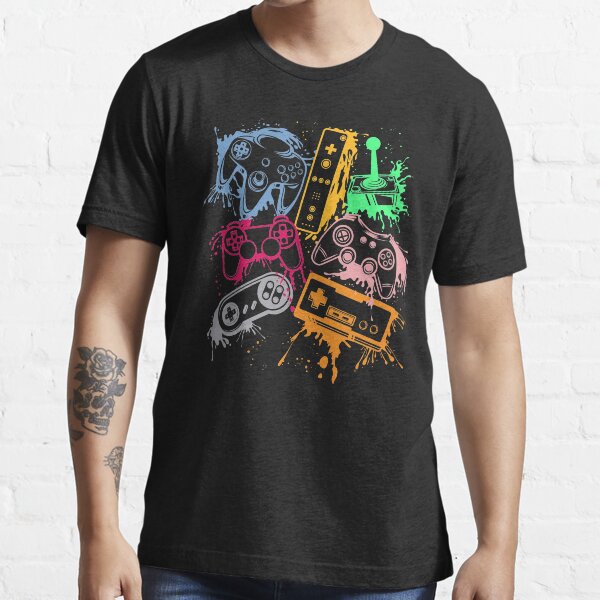 Video Game Console Controllers For The Competitive Gamer Essential T-Shirt