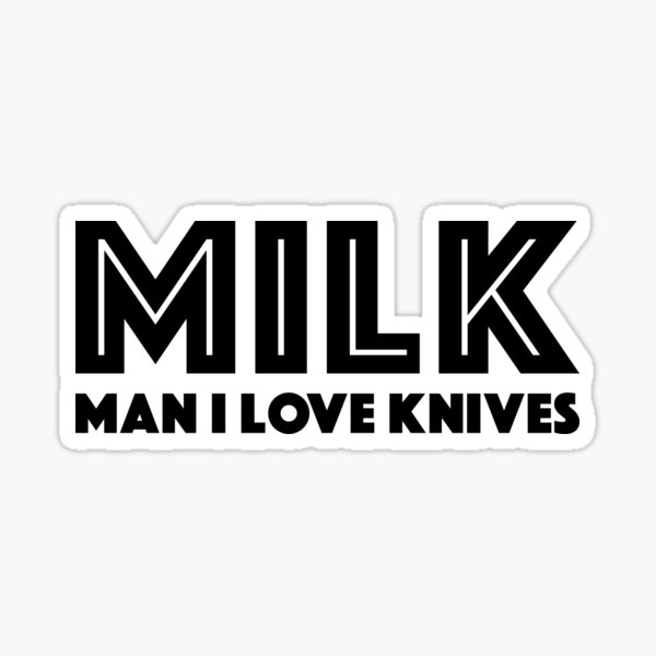 Item preview, Man I Love Knives Funny Collector Knife designed and sold by inkedtee.