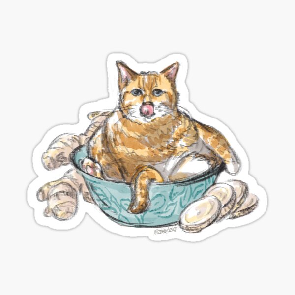 Ginger Cat Sticker