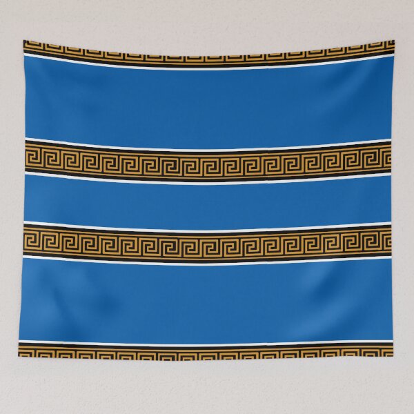 Item preview, Blue Ancient Greek pattern designed and sold by Engin1881.