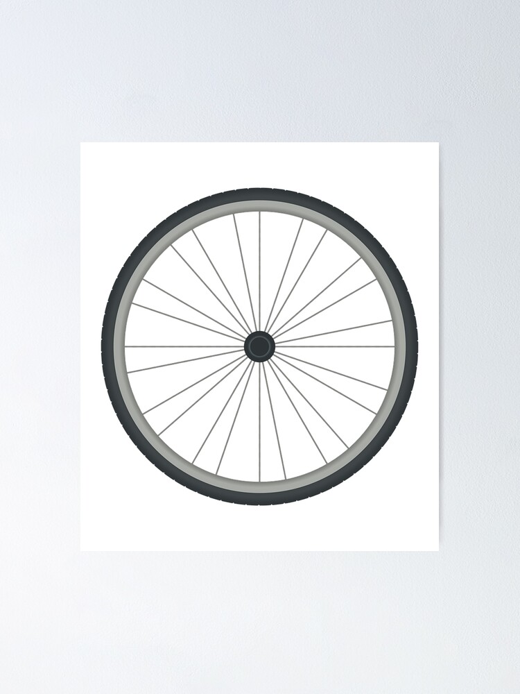 spokes in a bicycle wheel