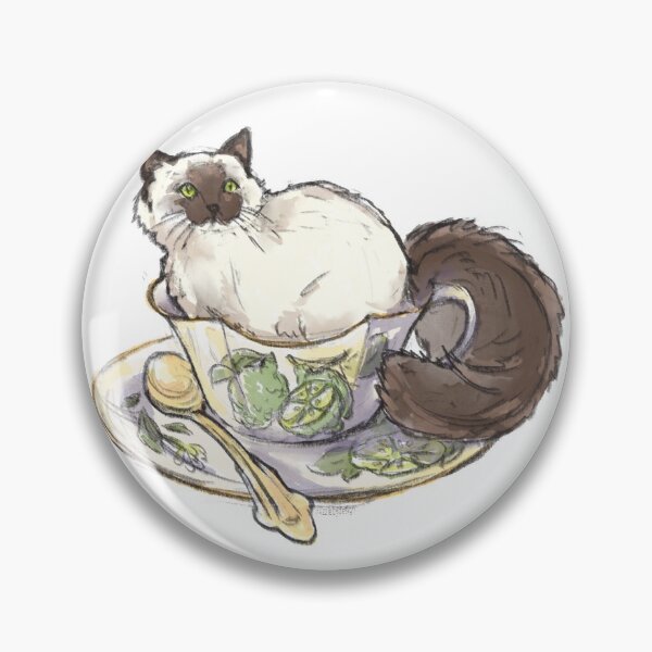 Item preview, Earl Grey Cat designed and sold by lizziebydesign.