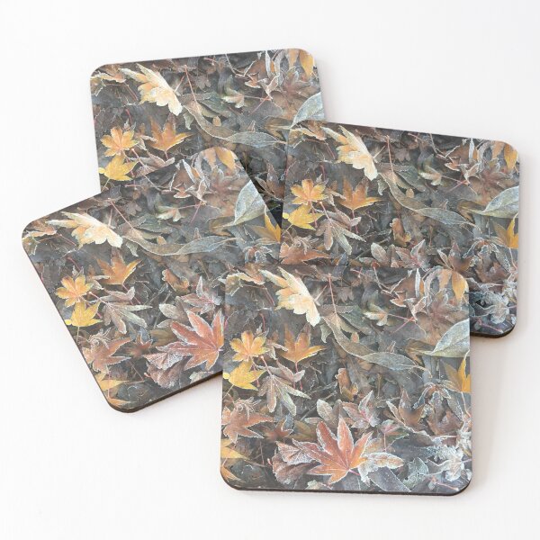 Item preview, Leaves in Frost designed and sold by Nicola Boden.